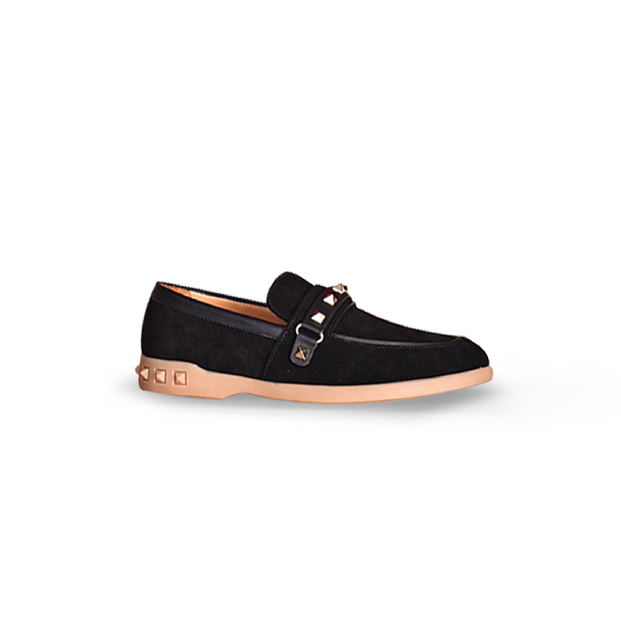 VALENTINO GARAVANI DAMEN LOAFER LEISURE FLOWS VELOURSLEDER 